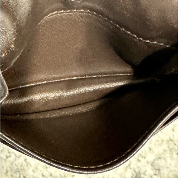 BOTTEGA VENETA INTRECCIATO CARD CASE- Dark Brown - Picture 4 of 10